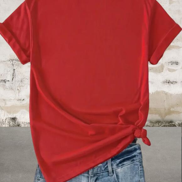 "I LOVE MOO" Short Sleeve Cow Crew T-Shirt Medium NEW - Picture 3 of 3